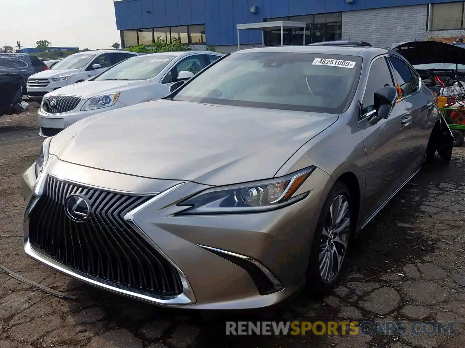 2 Photograph of a damaged car 58ABZ1B11KU023720 LEXUS ES350 2019