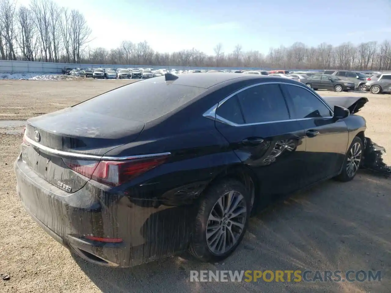 4 Photograph of a damaged car 58ABZ1B11KU037830 LEXUS ES350 2019