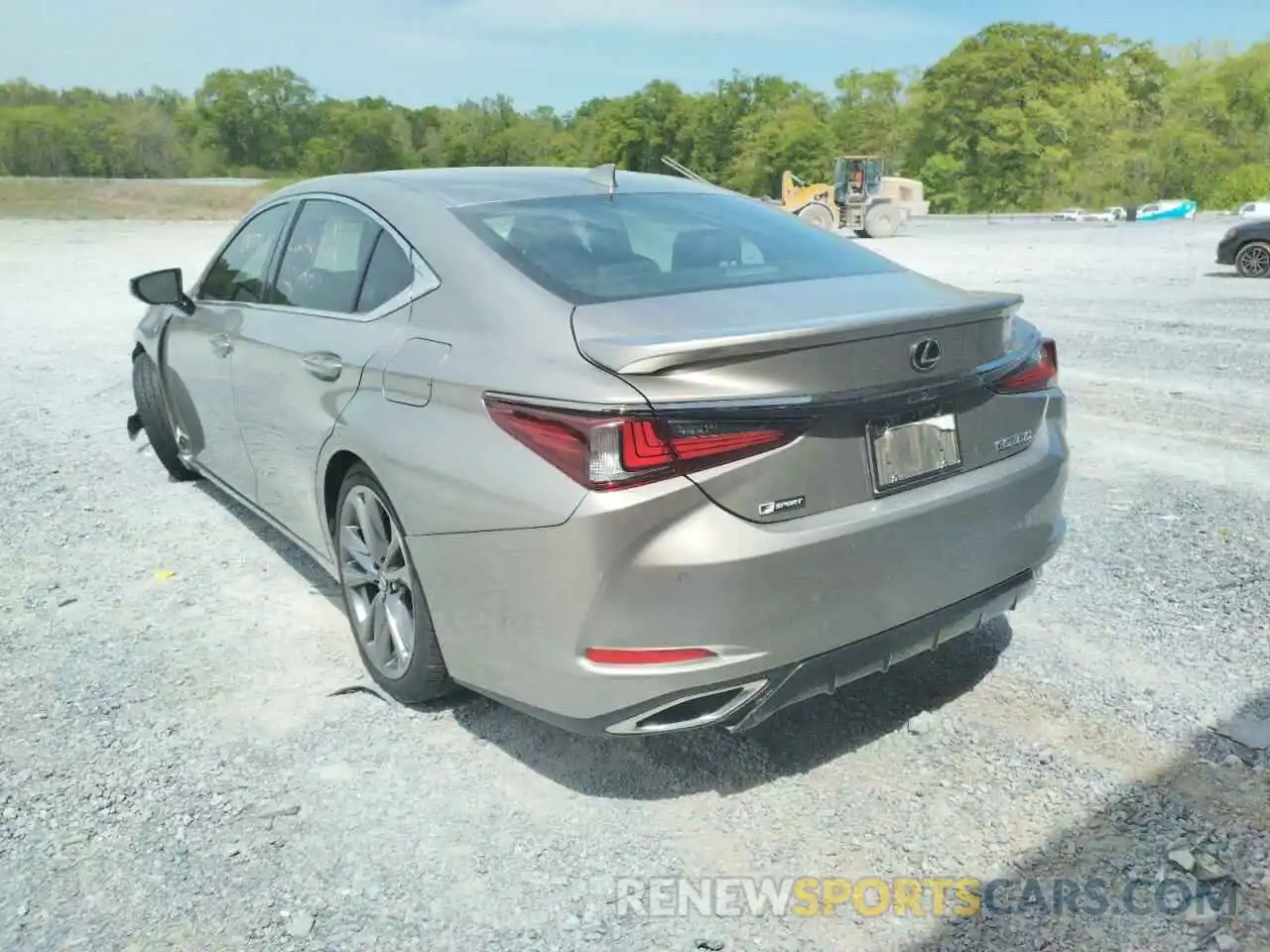 3 Photograph of a damaged car 58ABZ1B12KU003184 LEXUS ES350 2019