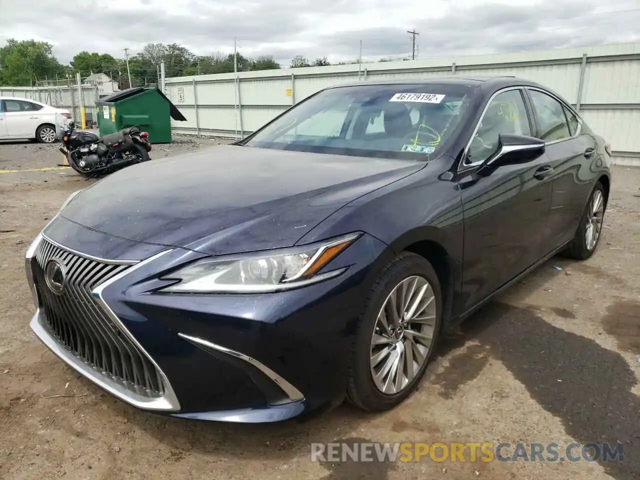 2 Photograph of a damaged car 58ABZ1B12KU019238 LEXUS ES350 2019