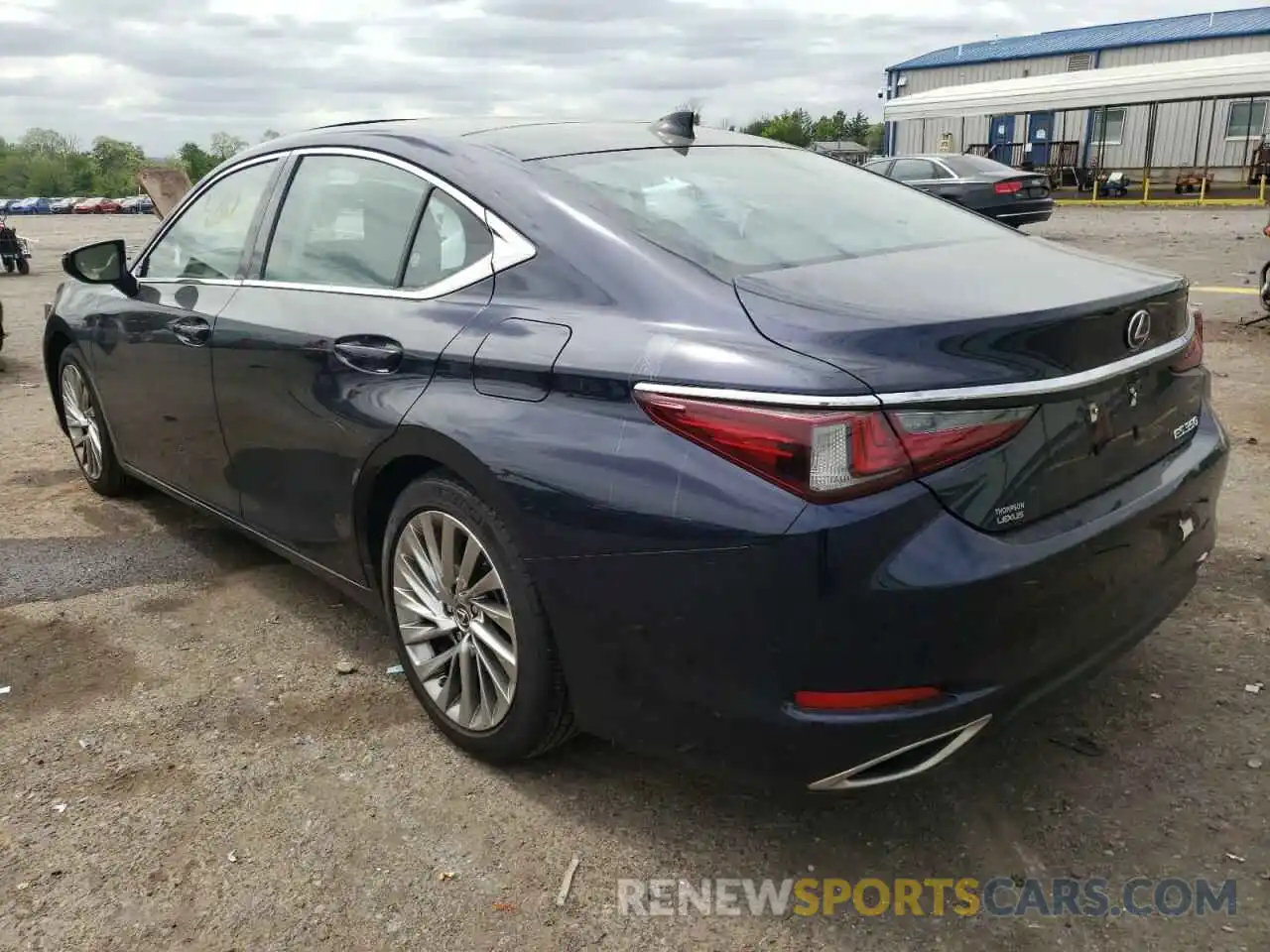 3 Photograph of a damaged car 58ABZ1B12KU019238 LEXUS ES350 2019