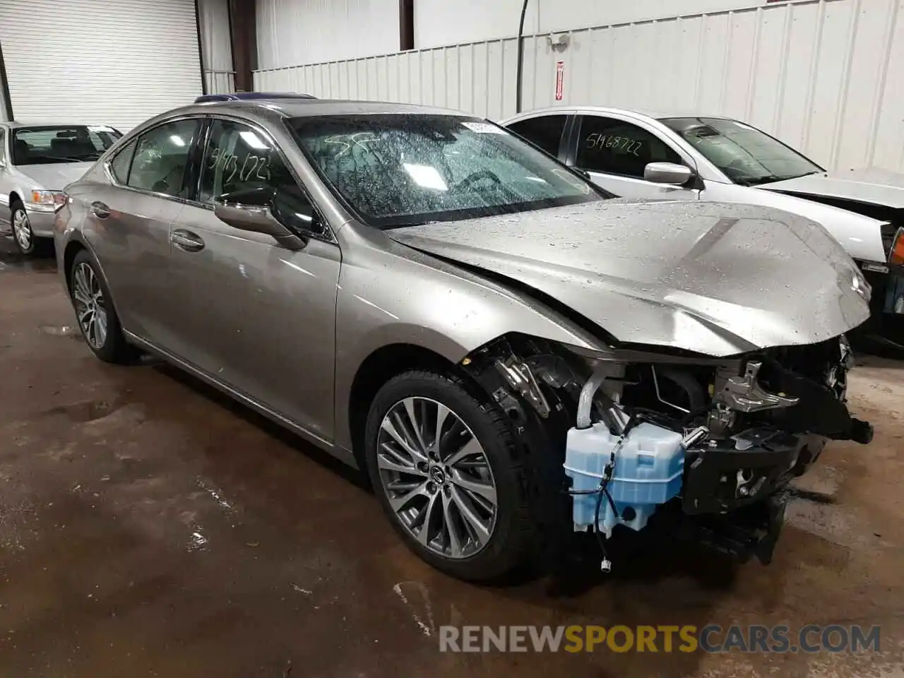 1 Photograph of a damaged car 58ABZ1B12KU019708 LEXUS ES350 2019