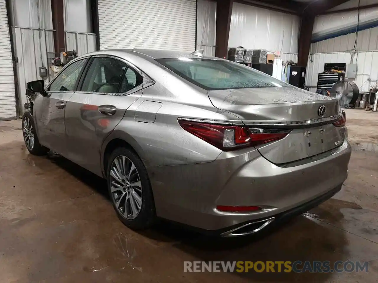 3 Photograph of a damaged car 58ABZ1B12KU019708 LEXUS ES350 2019