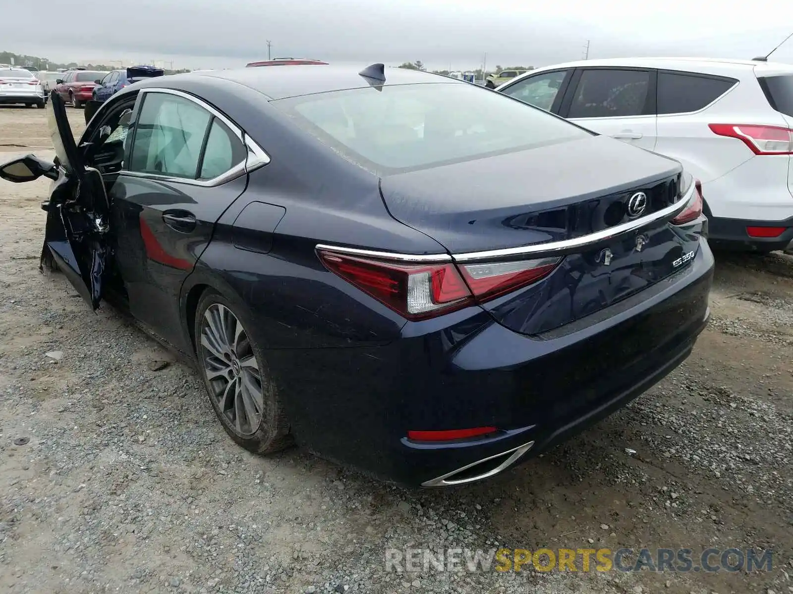 3 Photograph of a damaged car 58ABZ1B12KU022849 LEXUS ES350 2019