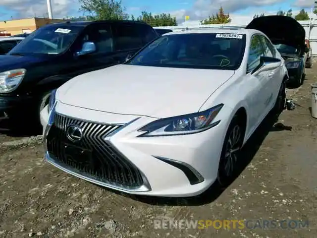 2 Photograph of a damaged car 58ABZ1B12KU041028 LEXUS ES350 2019