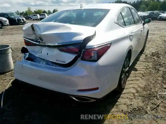 4 Photograph of a damaged car 58ABZ1B12KU041028 LEXUS ES350 2019