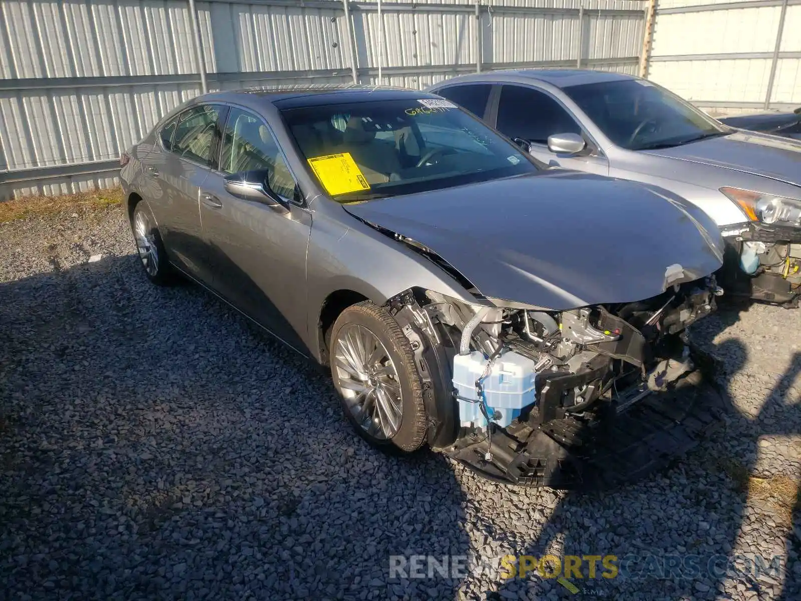 1 Photograph of a damaged car 58ABZ1B12KU049095 LEXUS ES350 2019