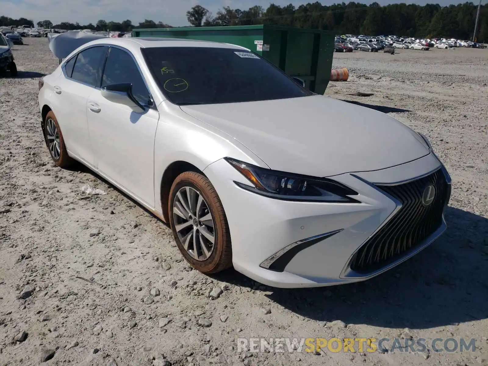 1 Photograph of a damaged car 58ABZ1B12KU050375 LEXUS ES350 2019