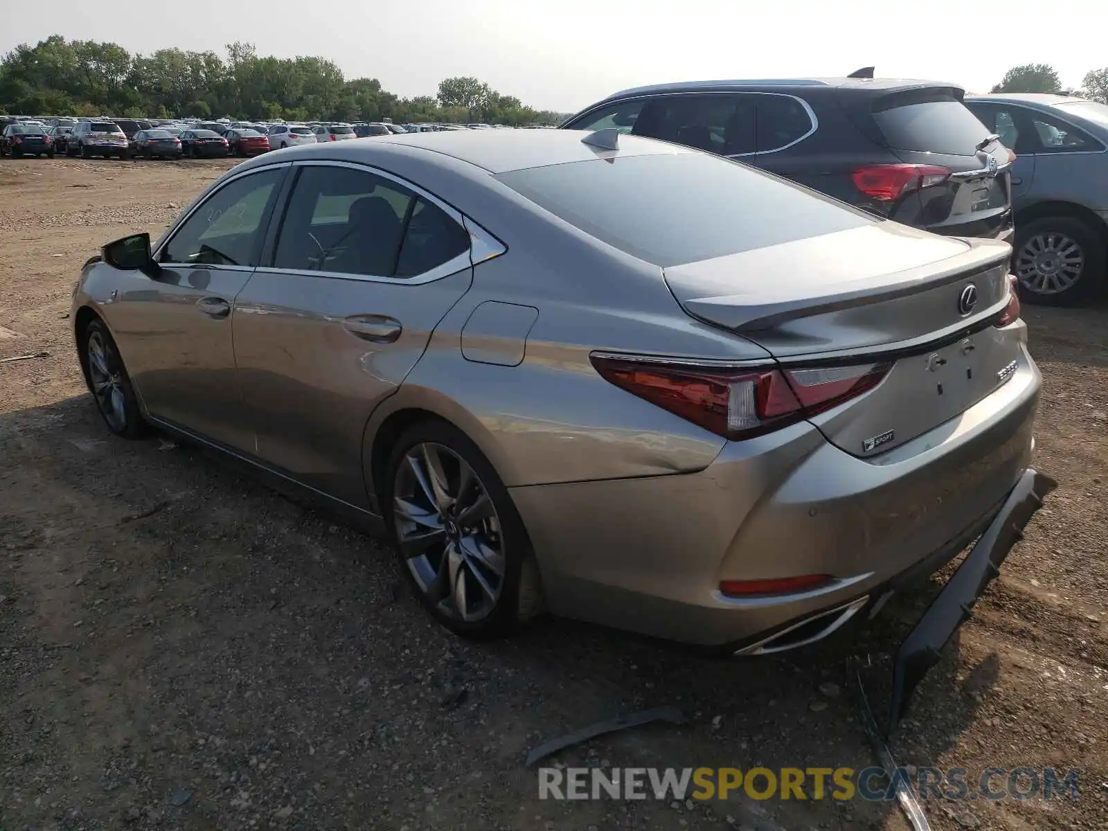 3 Photograph of a damaged car 58ABZ1B13KU009902 LEXUS ES350 2019