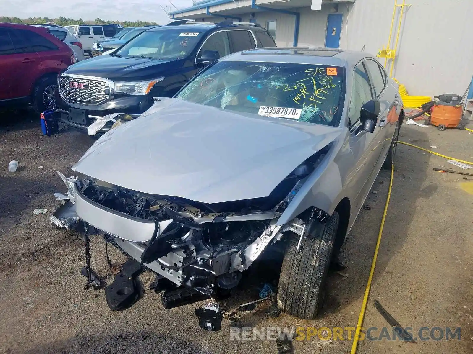 2 Photograph of a damaged car 58ABZ1B13KU020558 LEXUS ES350 2019