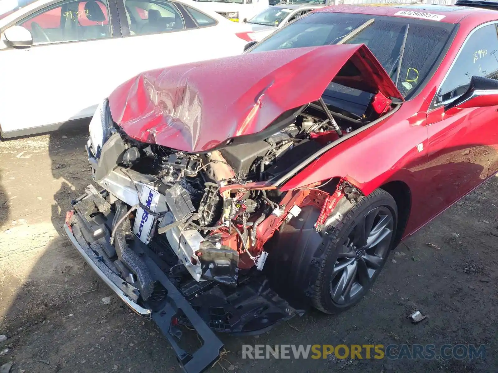 9 Photograph of a damaged car 58ABZ1B13KU021239 LEXUS ES350 2019