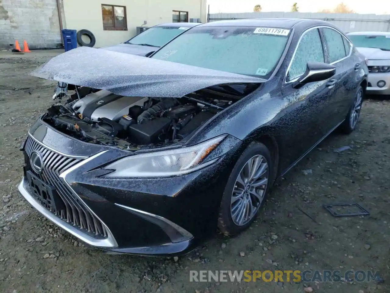 2 Photograph of a damaged car 58ABZ1B13KU023735 LEXUS ES350 2019