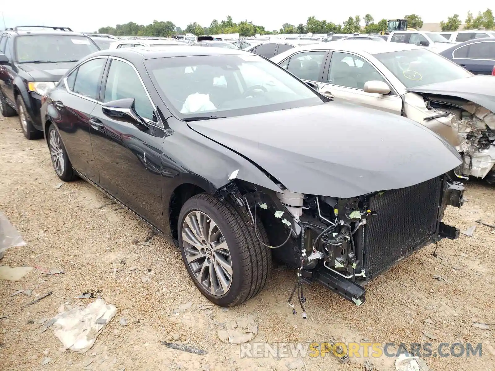 1 Photograph of a damaged car 58ABZ1B13KU025050 LEXUS ES350 2019