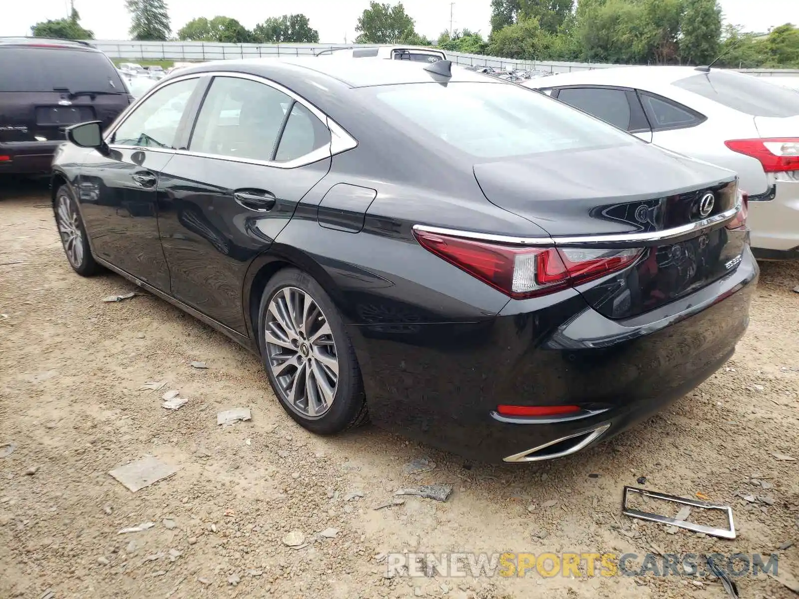 3 Photograph of a damaged car 58ABZ1B13KU025050 LEXUS ES350 2019