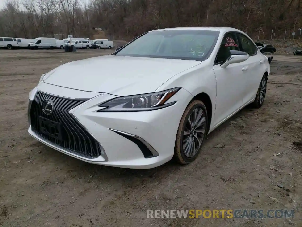 2 Photograph of a damaged car 58ABZ1B13KU025579 LEXUS ES350 2019