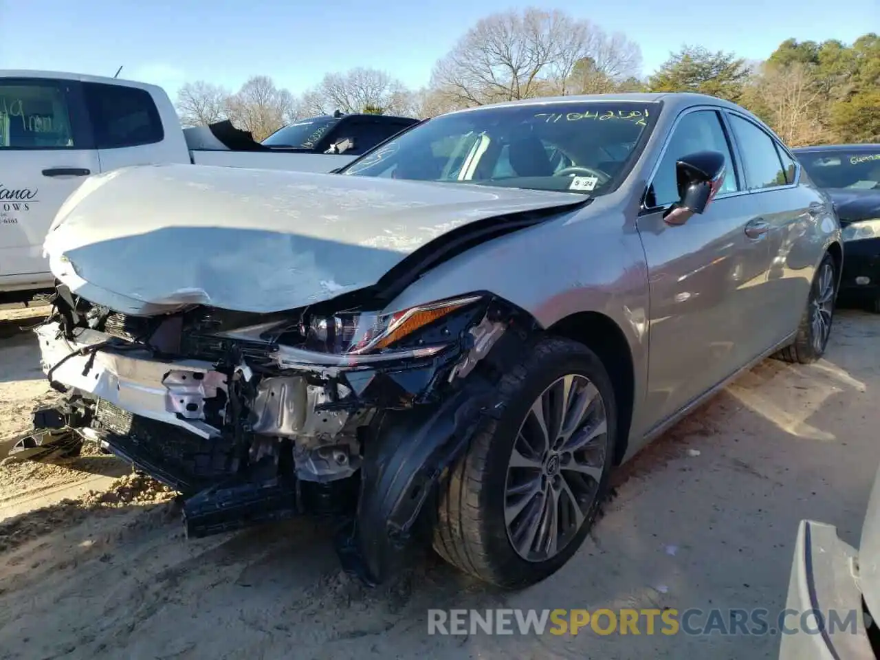 2 Photograph of a damaged car 58ABZ1B13KU030300 LEXUS ES350 2019