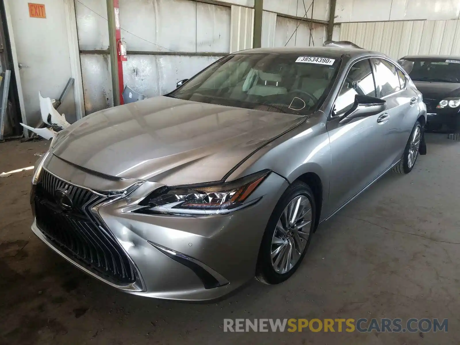 2 Photograph of a damaged car 58ABZ1B13KU033276 LEXUS ES350 2019