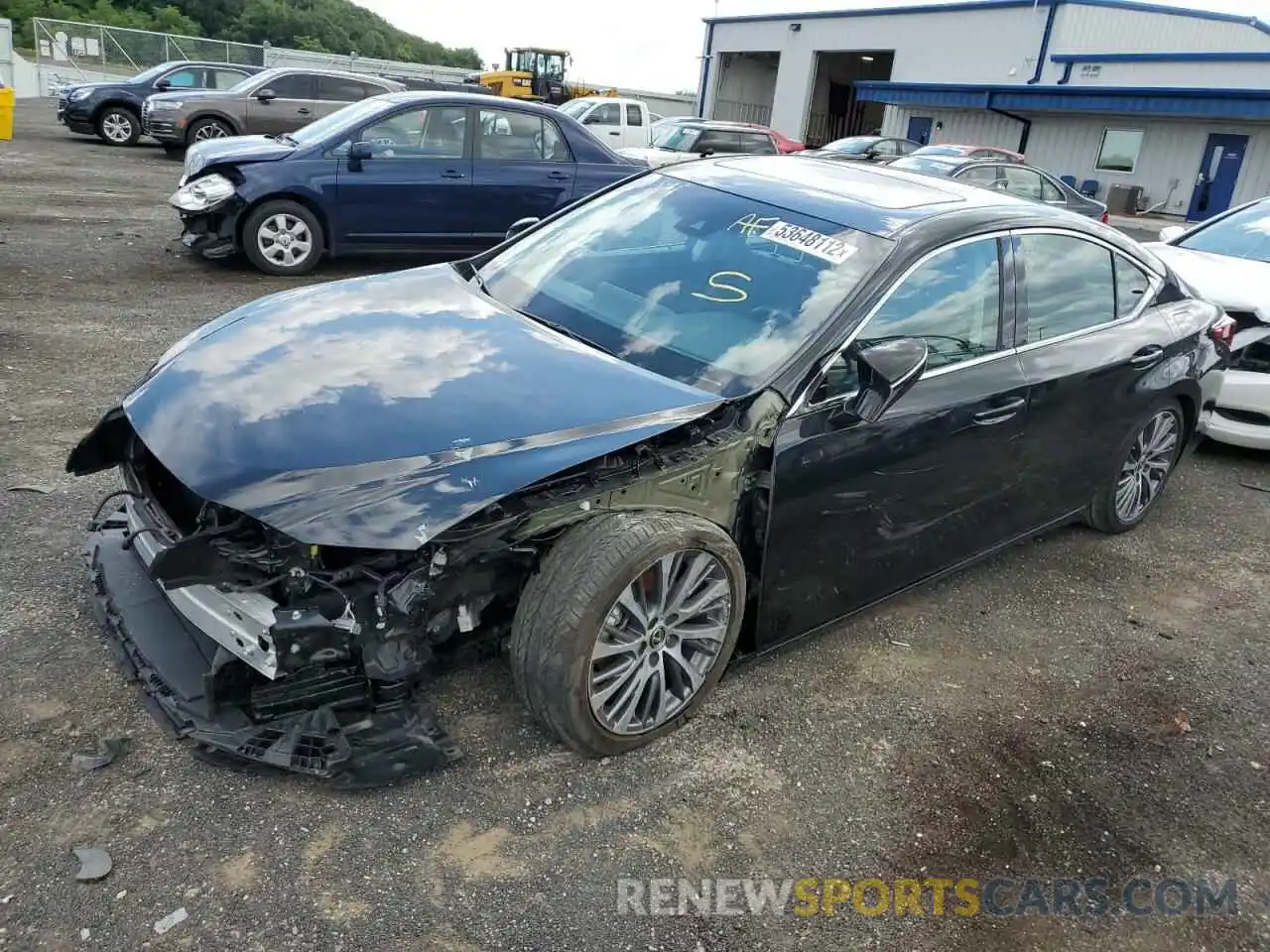 2 Photograph of a damaged car 58ABZ1B13KU034301 LEXUS ES350 2019