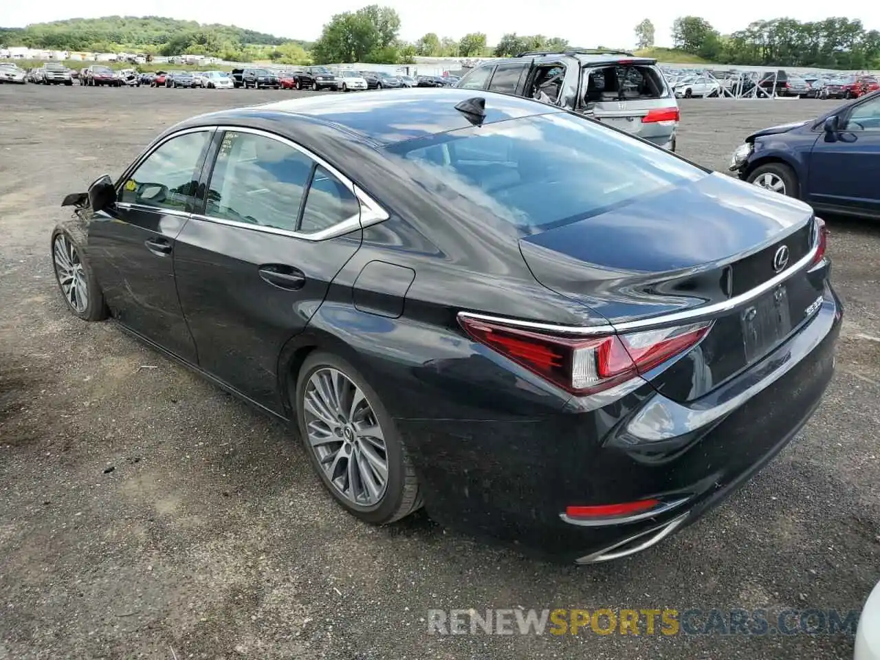 3 Photograph of a damaged car 58ABZ1B13KU034301 LEXUS ES350 2019