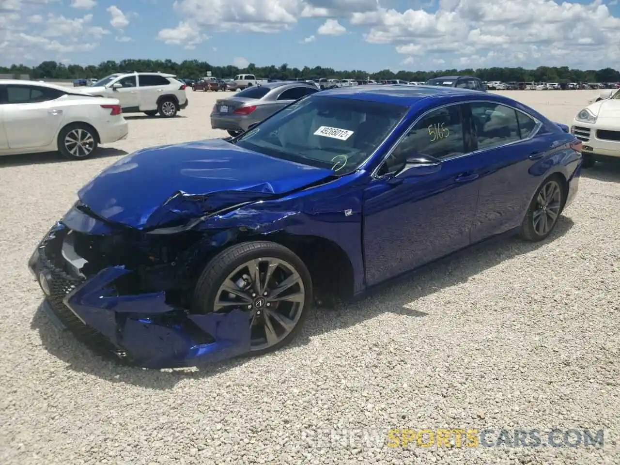 2 Photograph of a damaged car 58ABZ1B13KU035108 LEXUS ES350 2019