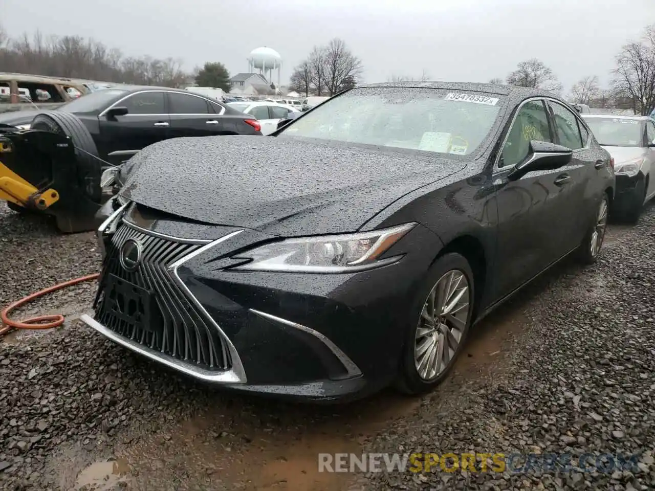 2 Фотография поврежденного автомобиля 58ABZ1B13KU035531 LEXUS ES350 2019