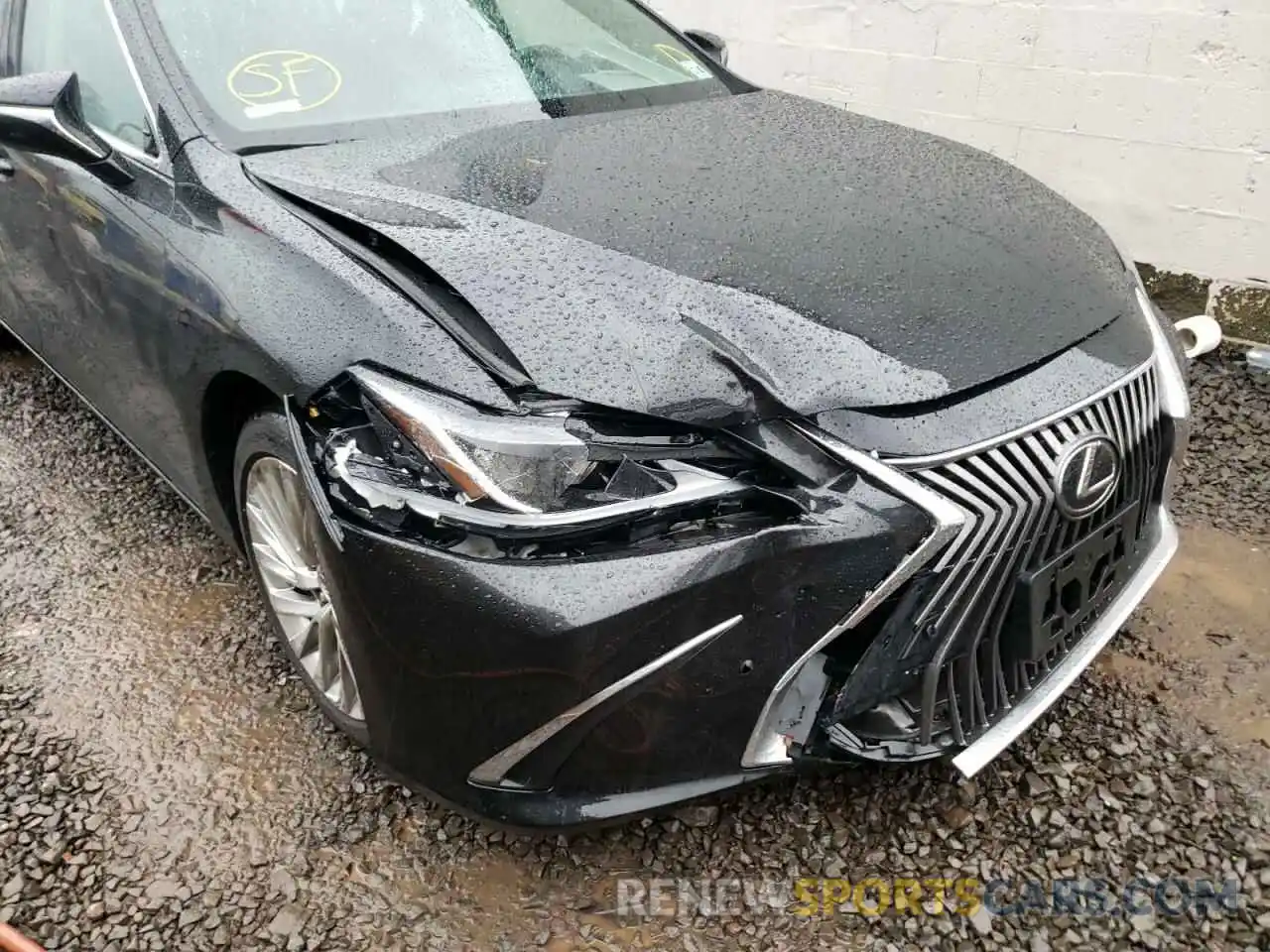 9 Фотография поврежденного автомобиля 58ABZ1B13KU035531 LEXUS ES350 2019