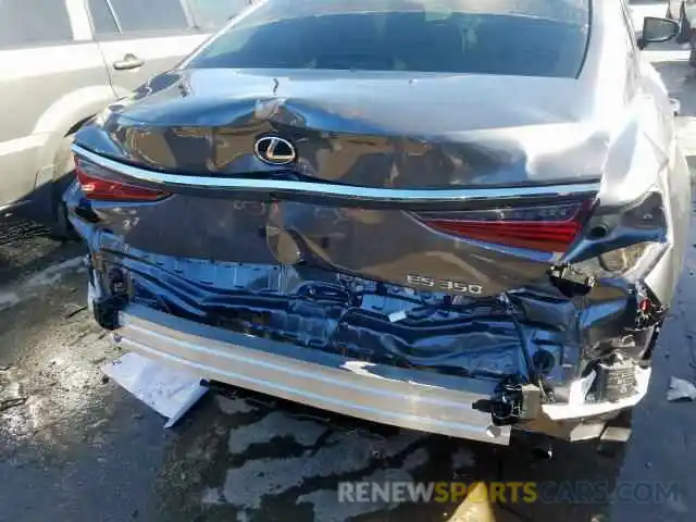 9 Photograph of a damaged car 58ABZ1B13KU037750 LEXUS ES350 2019