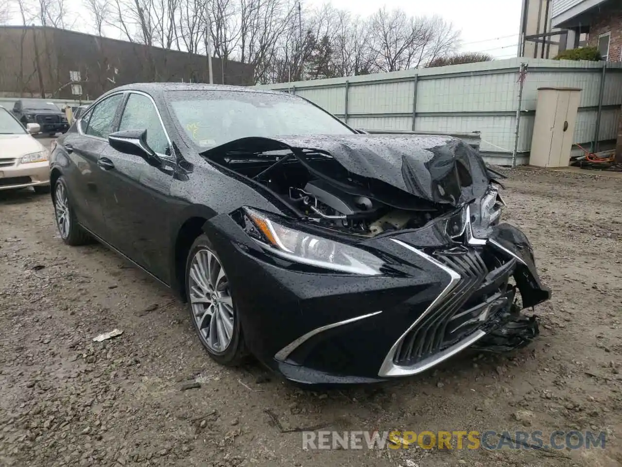 1 Photograph of a damaged car 58ABZ1B13KU039448 LEXUS ES350 2019