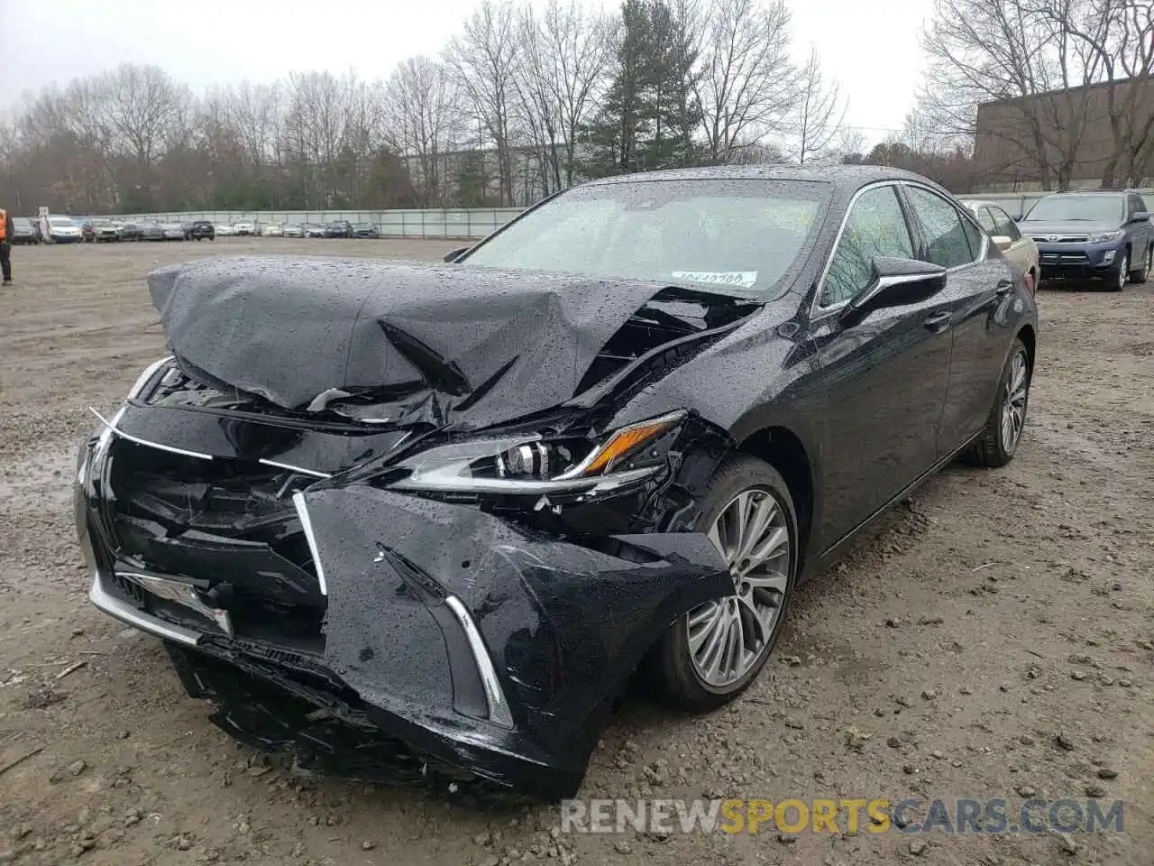 2 Photograph of a damaged car 58ABZ1B13KU039448 LEXUS ES350 2019