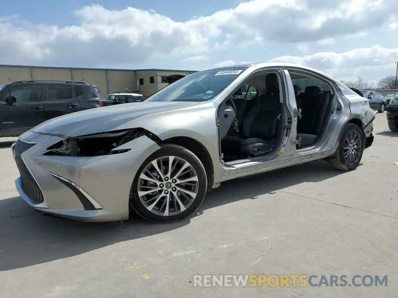 1 Photograph of a damaged car 58ABZ1B13KU040227 LEXUS ES350 2019