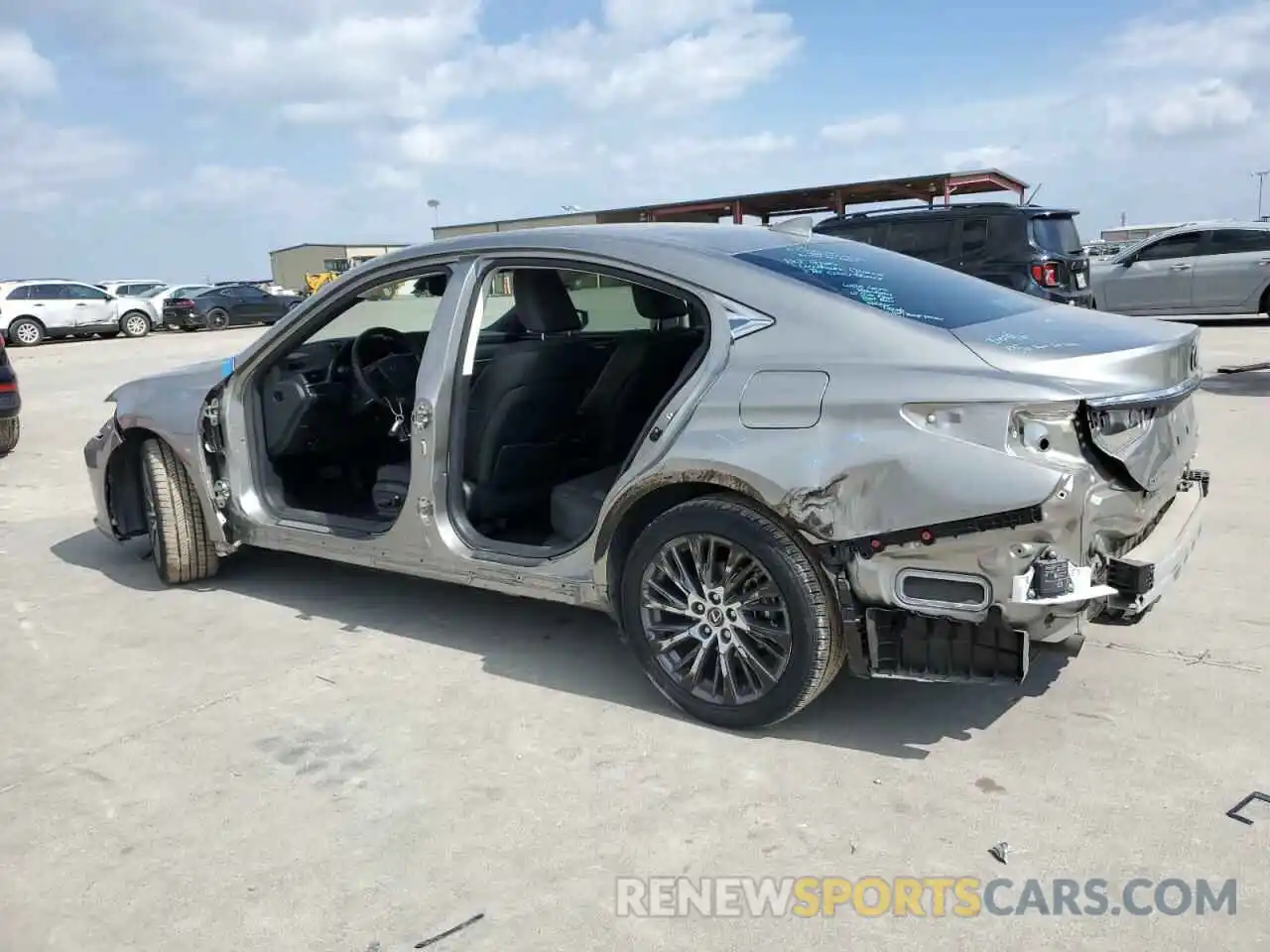 2 Photograph of a damaged car 58ABZ1B13KU040227 LEXUS ES350 2019