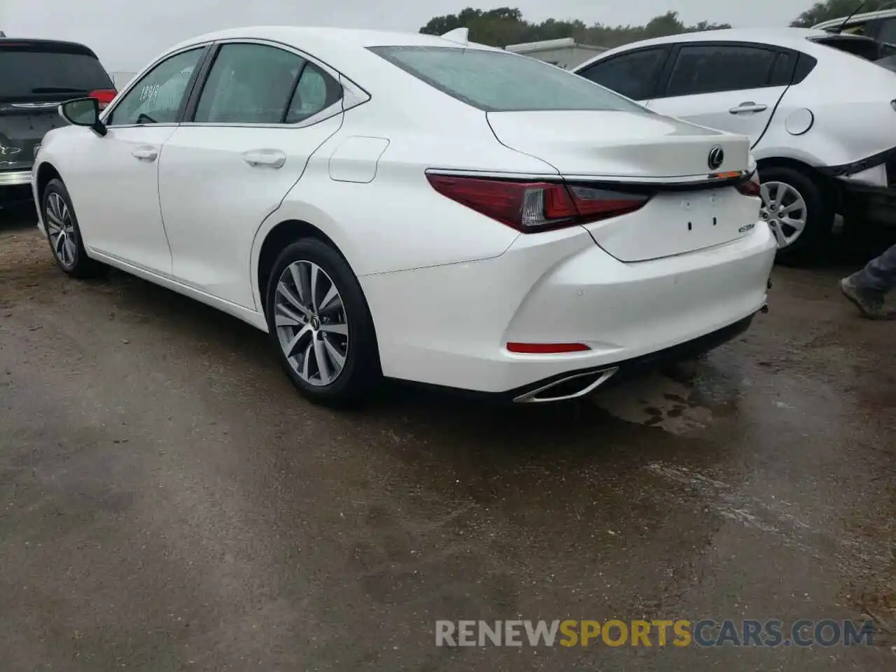 3 Photograph of a damaged car 58ABZ1B13KU045668 LEXUS ES350 2019