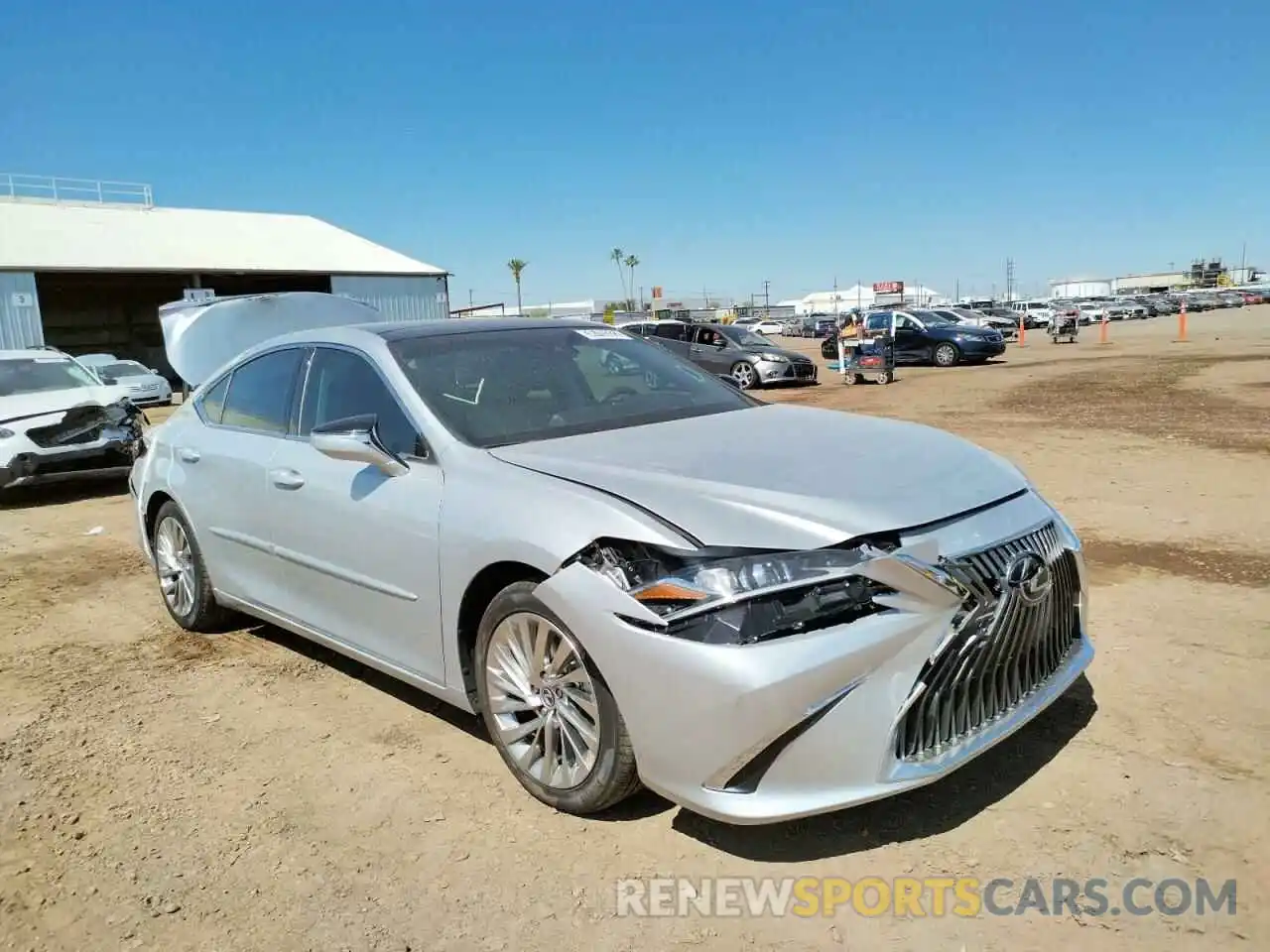 1 Photograph of a damaged car 58ABZ1B13KU049137 LEXUS ES350 2019