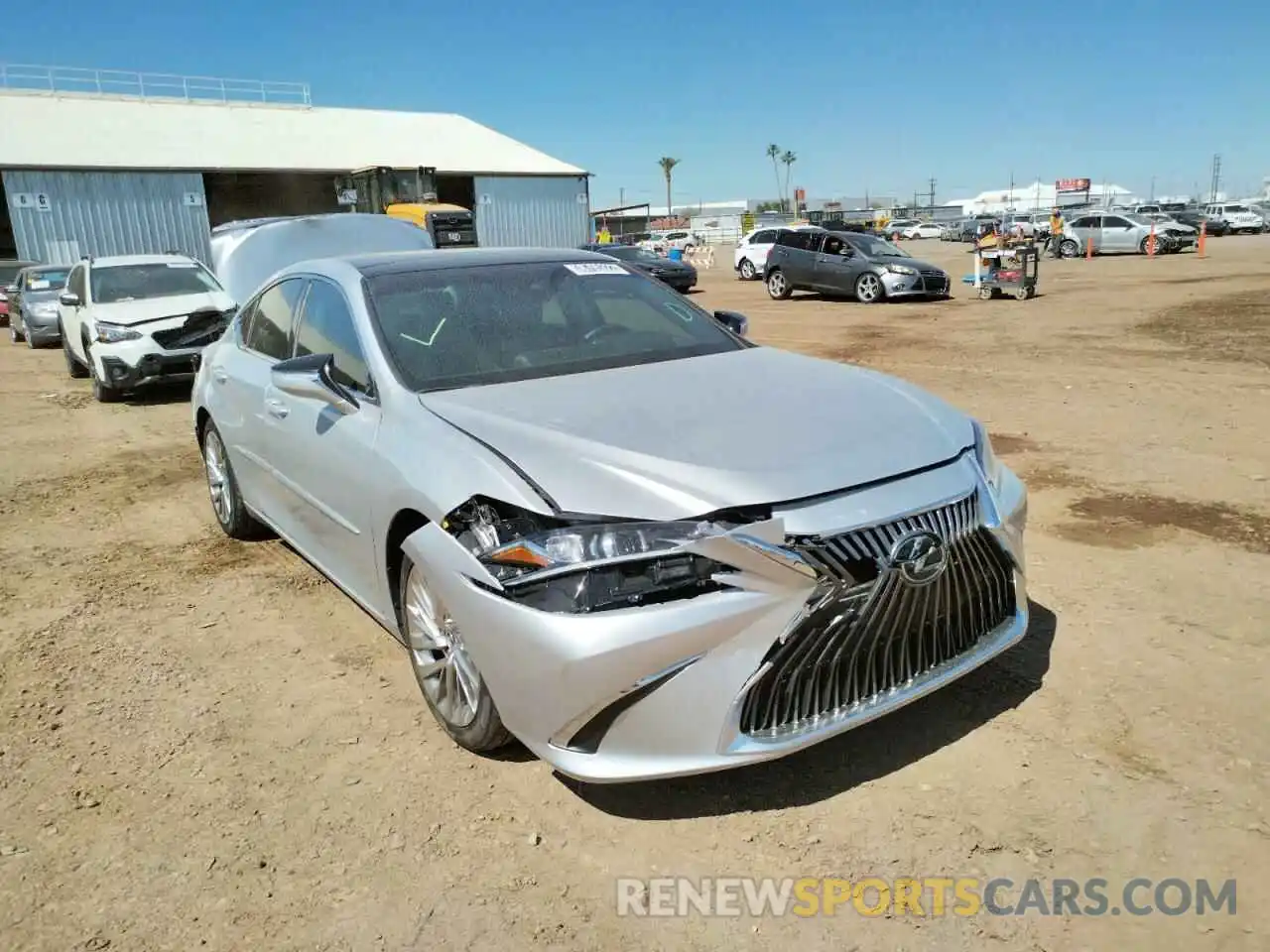 9 Photograph of a damaged car 58ABZ1B13KU049137 LEXUS ES350 2019