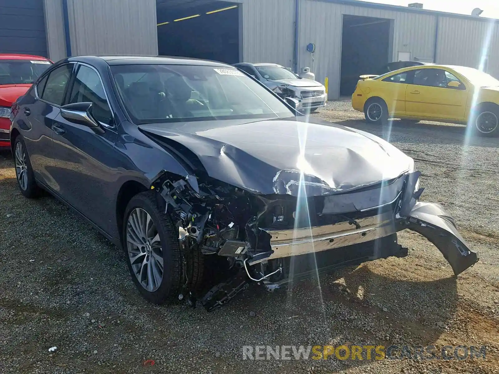 1 Photograph of a damaged car 58ABZ1B14KU005387 LEXUS ES350 2019