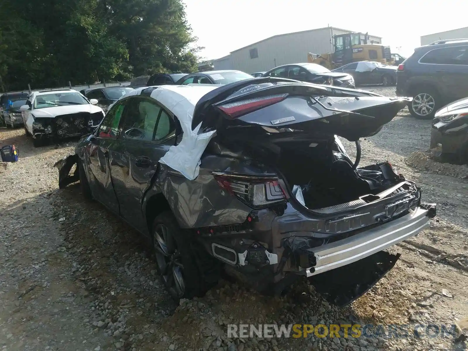 3 Photograph of a damaged car 58ABZ1B14KU005695 LEXUS ES350 2019