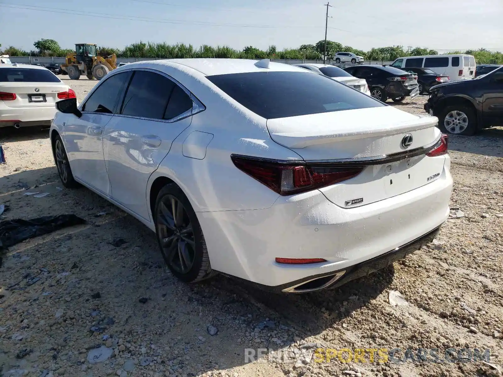 3 Photograph of a damaged car 58ABZ1B14KU007043 LEXUS ES350 2019