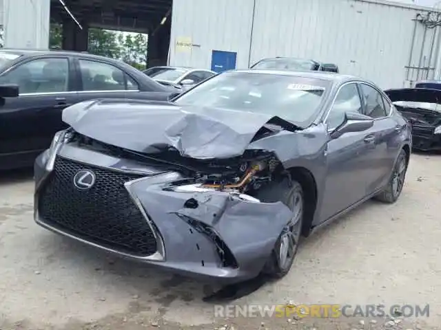 2 Photograph of a damaged car 58ABZ1B14KU008127 LEXUS ES350 2019