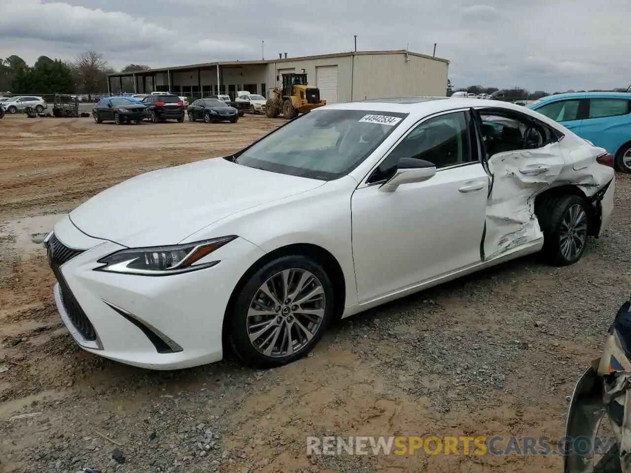 1 Photograph of a damaged car 58ABZ1B14KU009407 LEXUS ES350 2019