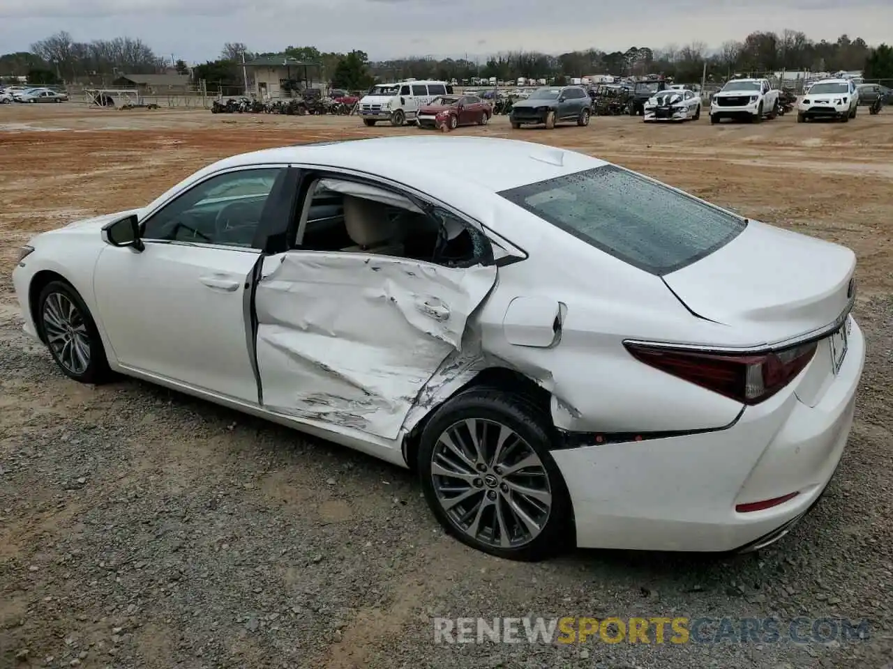 2 Photograph of a damaged car 58ABZ1B14KU009407 LEXUS ES350 2019