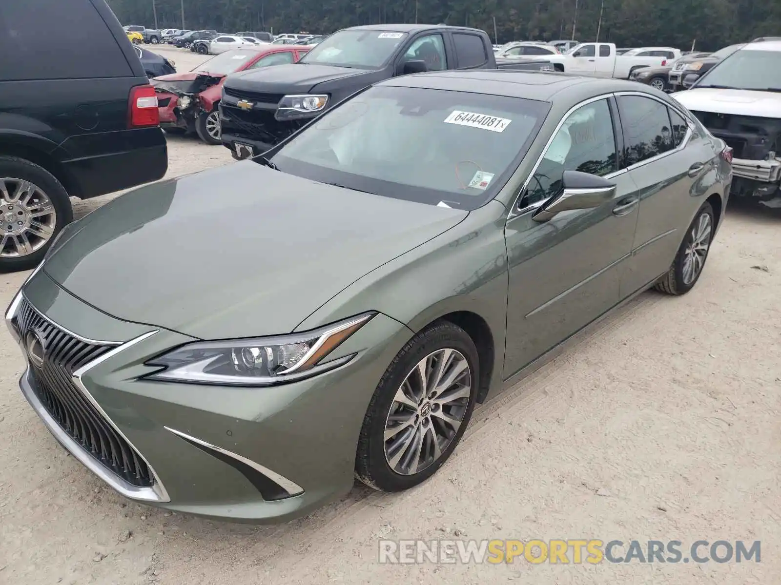 2 Photograph of a damaged car 58ABZ1B14KU012128 LEXUS ES350 2019