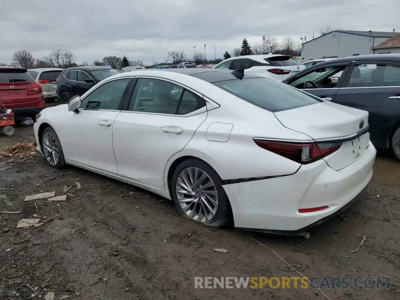 2 Photograph of a damaged car 58ABZ1B14KU018463 LEXUS ES350 2019