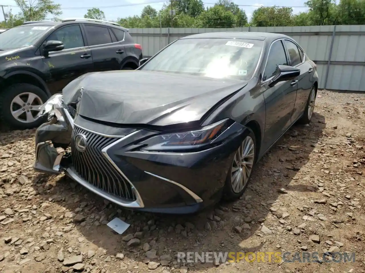 2 Photograph of a damaged car 58ABZ1B14KU022027 LEXUS ES350 2019