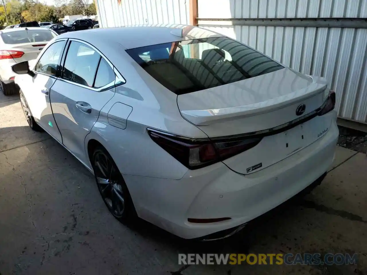 3 Photograph of a damaged car 58ABZ1B14KU023078 LEXUS ES350 2019