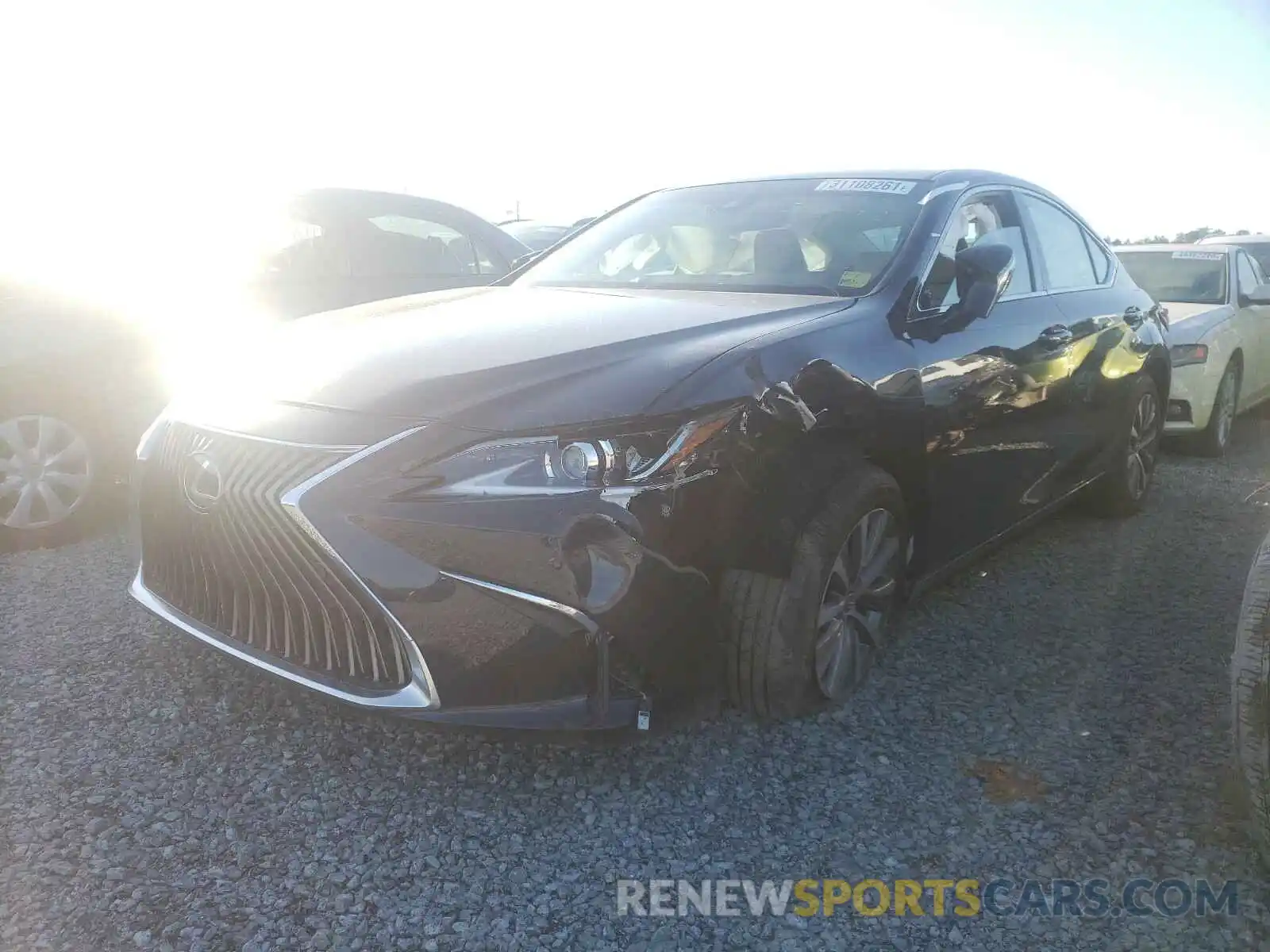 2 Photograph of a damaged car 58ABZ1B14KU027213 LEXUS ES350 2019