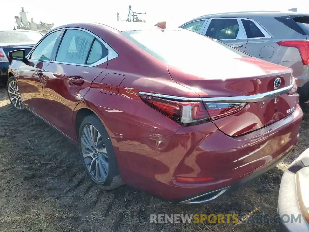 3 Photograph of a damaged car 58ABZ1B14KU028474 LEXUS ES350 2019