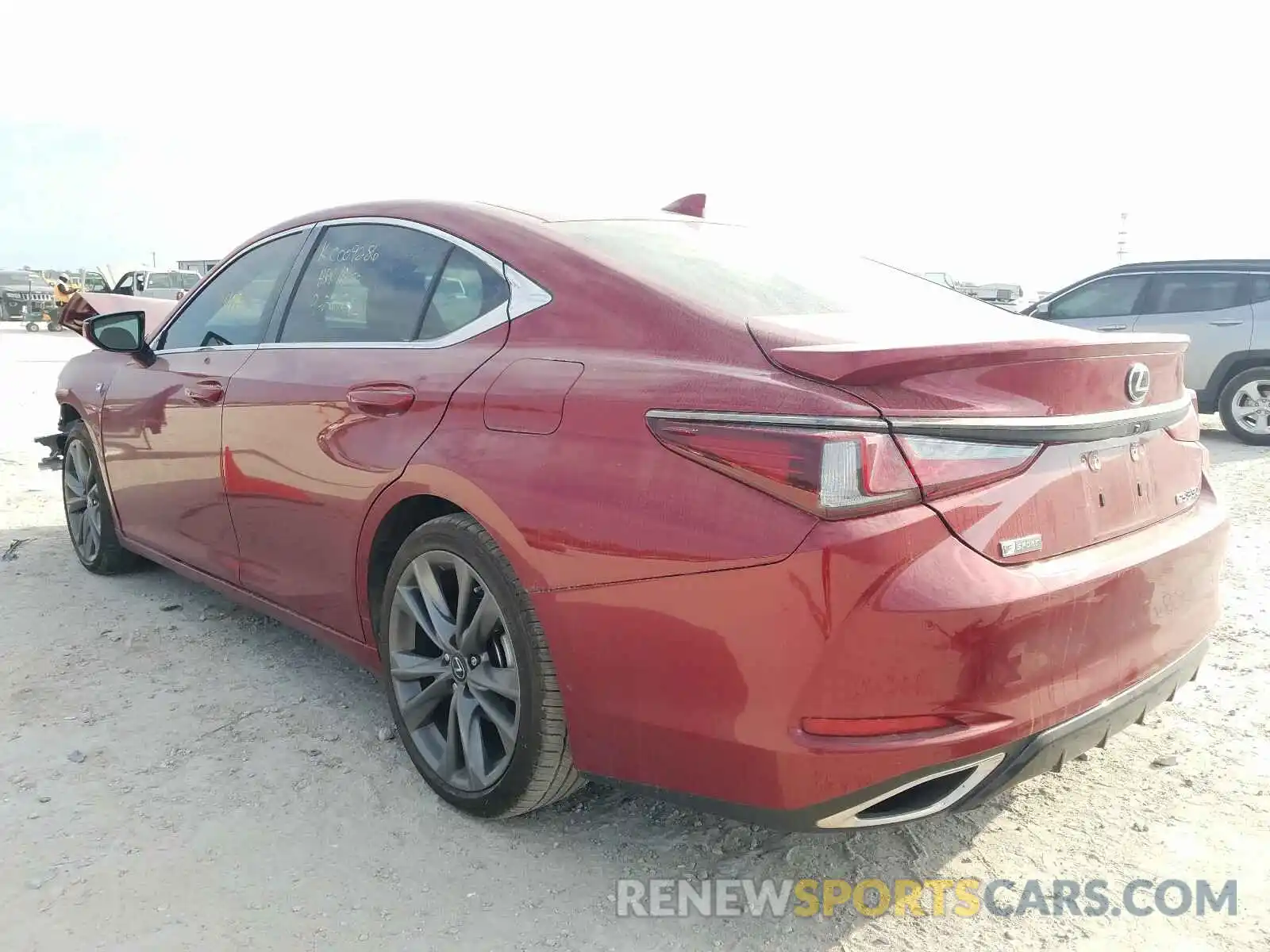 3 Photograph of a damaged car 58ABZ1B14KU032377 LEXUS ES350 2019