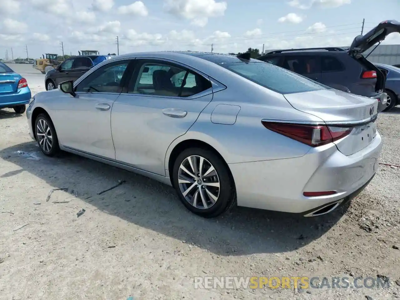 2 Photograph of a damaged car 58ABZ1B14KU037112 LEXUS ES350 2019