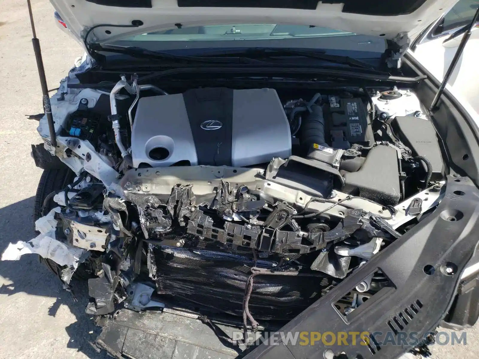 7 Фотография поврежденного автомобиля 58ABZ1B14KU044464 LEXUS ES350 2019