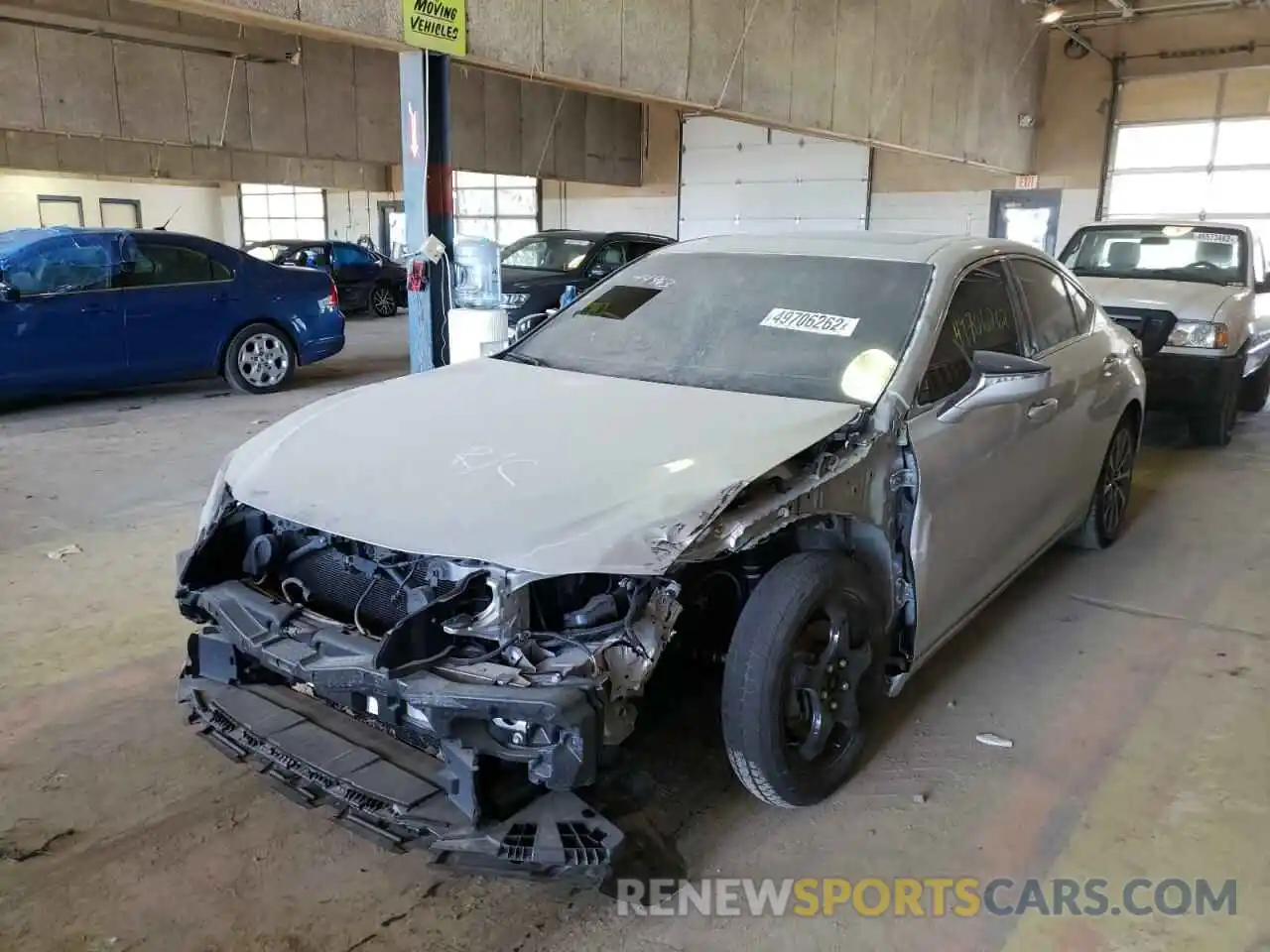 2 Photograph of a damaged car 58ABZ1B14KU047042 LEXUS ES350 2019